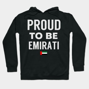 Proud To Be Emirati Hoodie